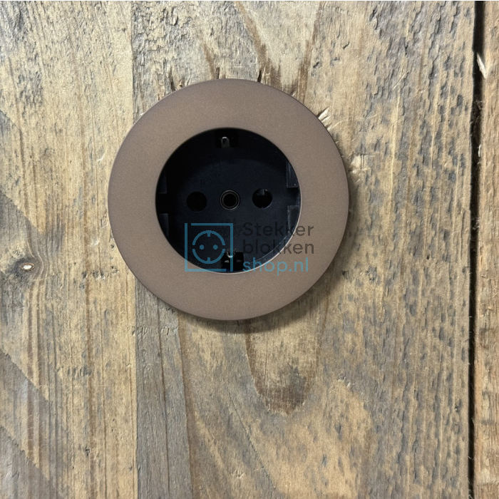 CARESSI CAPS stopcontact Tarnish (PVD)