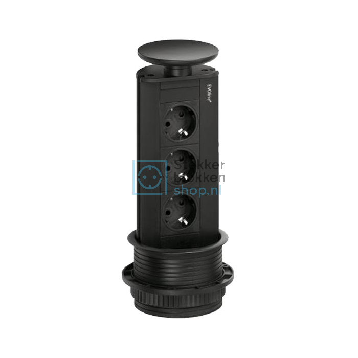 evoline port zwart