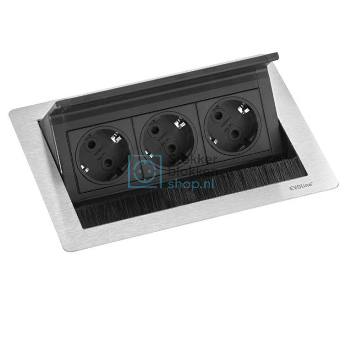 Evoline Fliptop Push RVS 159370024900