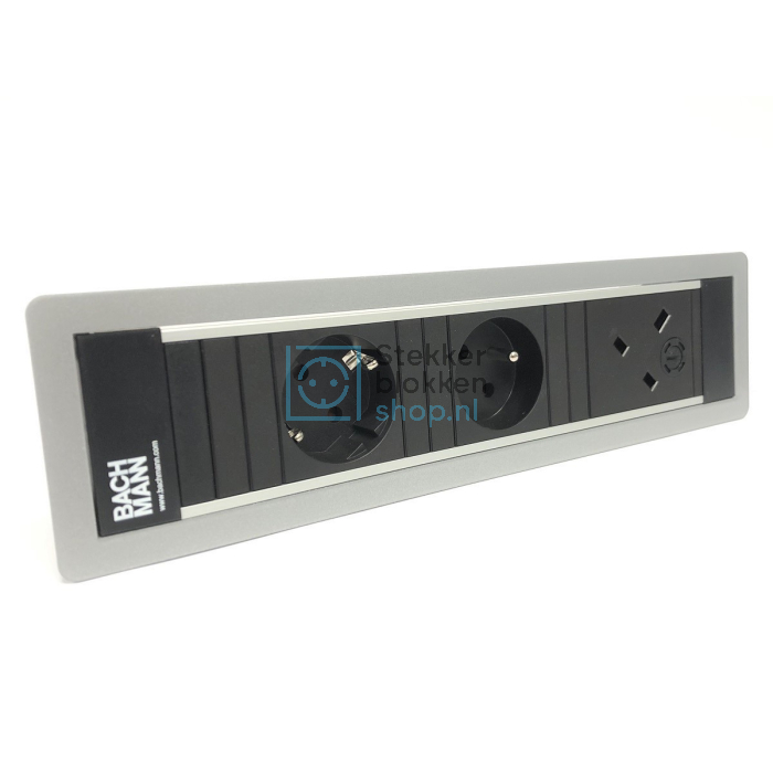 Internationale stekkerdoos Power frame