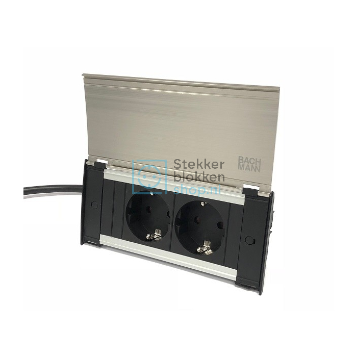 Kapsa XS inbouw stekkerdoos 2x stopcontact
