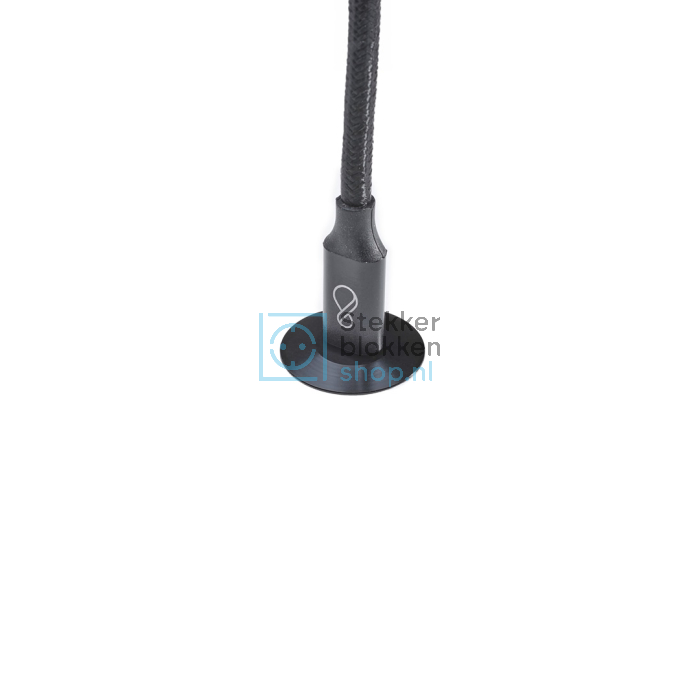 inbouw usb c lader zwart
