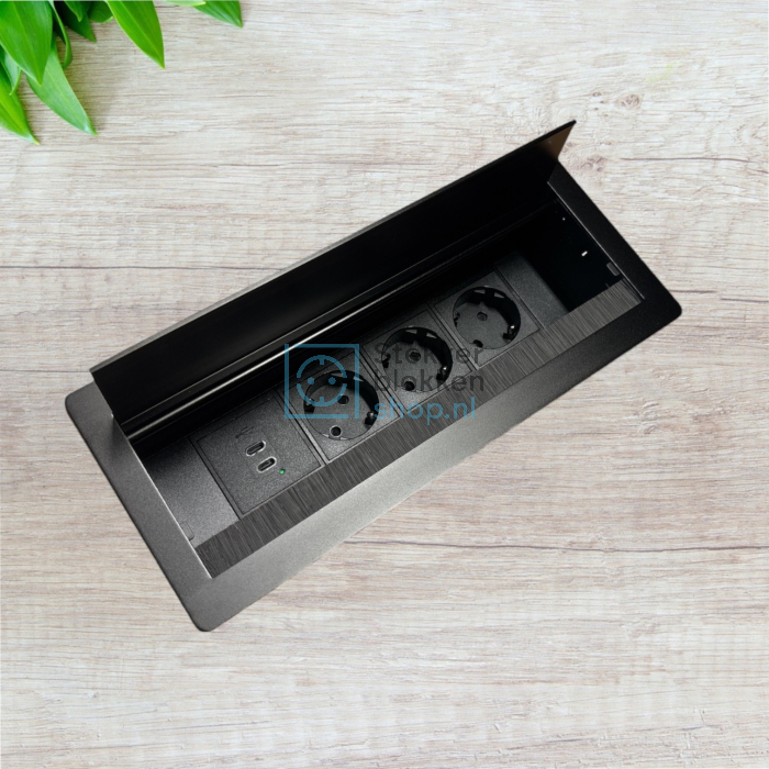 inbouw powerbox usb-c laders