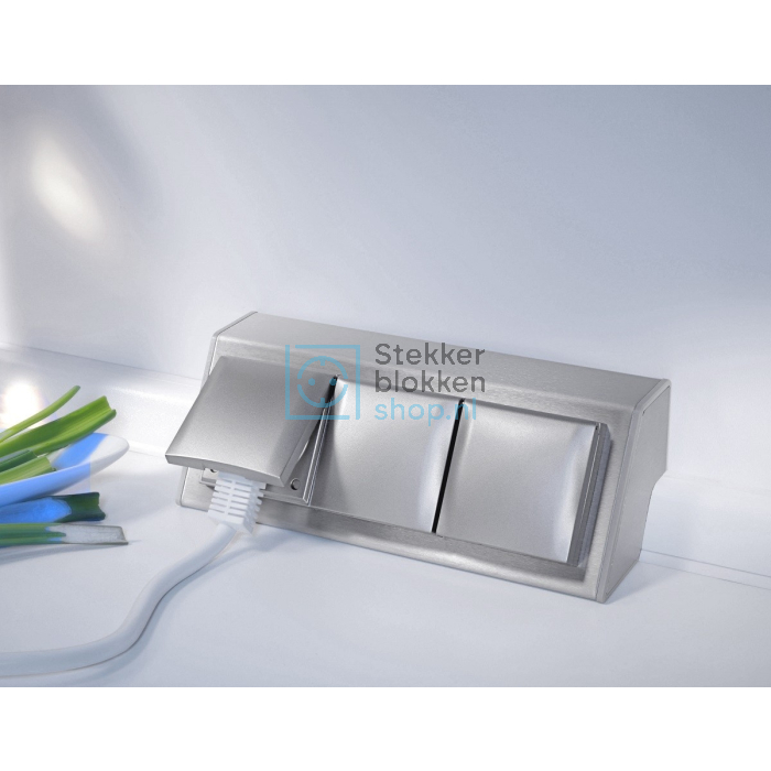 rvs stopcontact keuken
