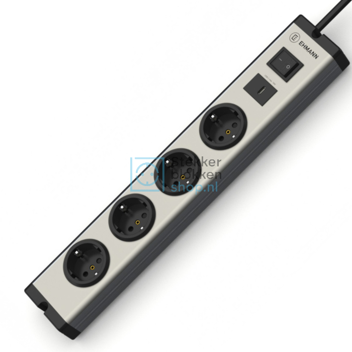 stekkerdoos met usb-c lader