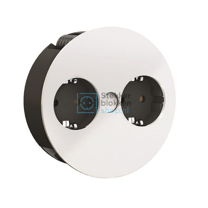 twist mat witte stekkerdoos