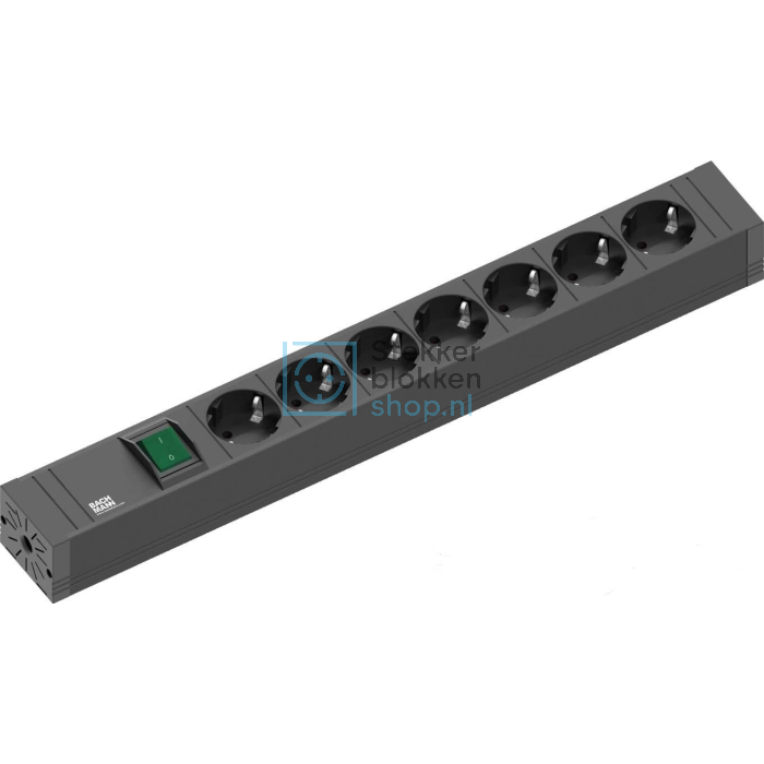 Verlengsnoer 7-voudig connect line met schakelaar 