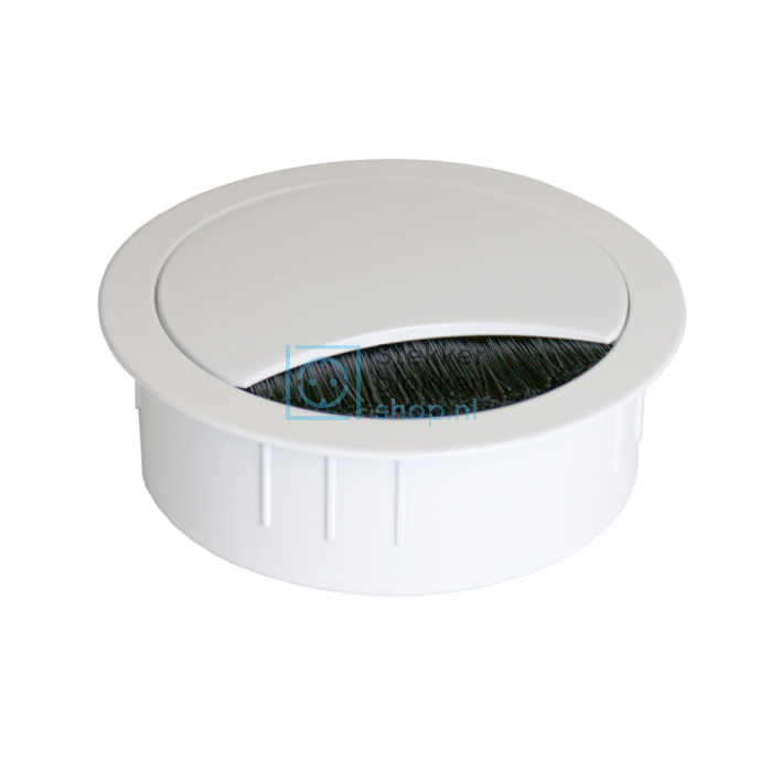 witte kabelpot 80mm