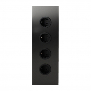 stekkerdoos gun metal