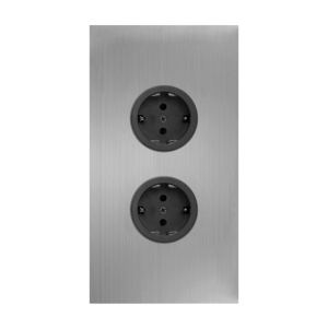 009380 Caressi hoekstopcontact RVS