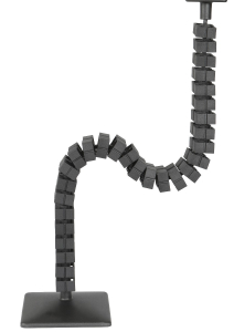 Kabel slang zwart rechthoekig 125cm