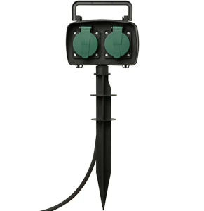 Tuinspies 41060 8715063410605 zwart neopreen kabel