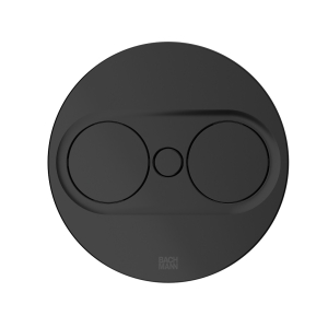 Bachmann Twist 2 stopcontact en usb A+C lader zwart rond