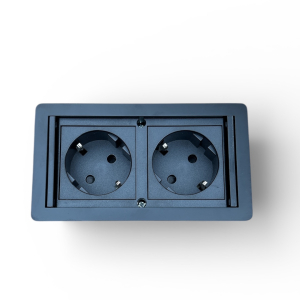 dubbel inbouwstopcontact compact