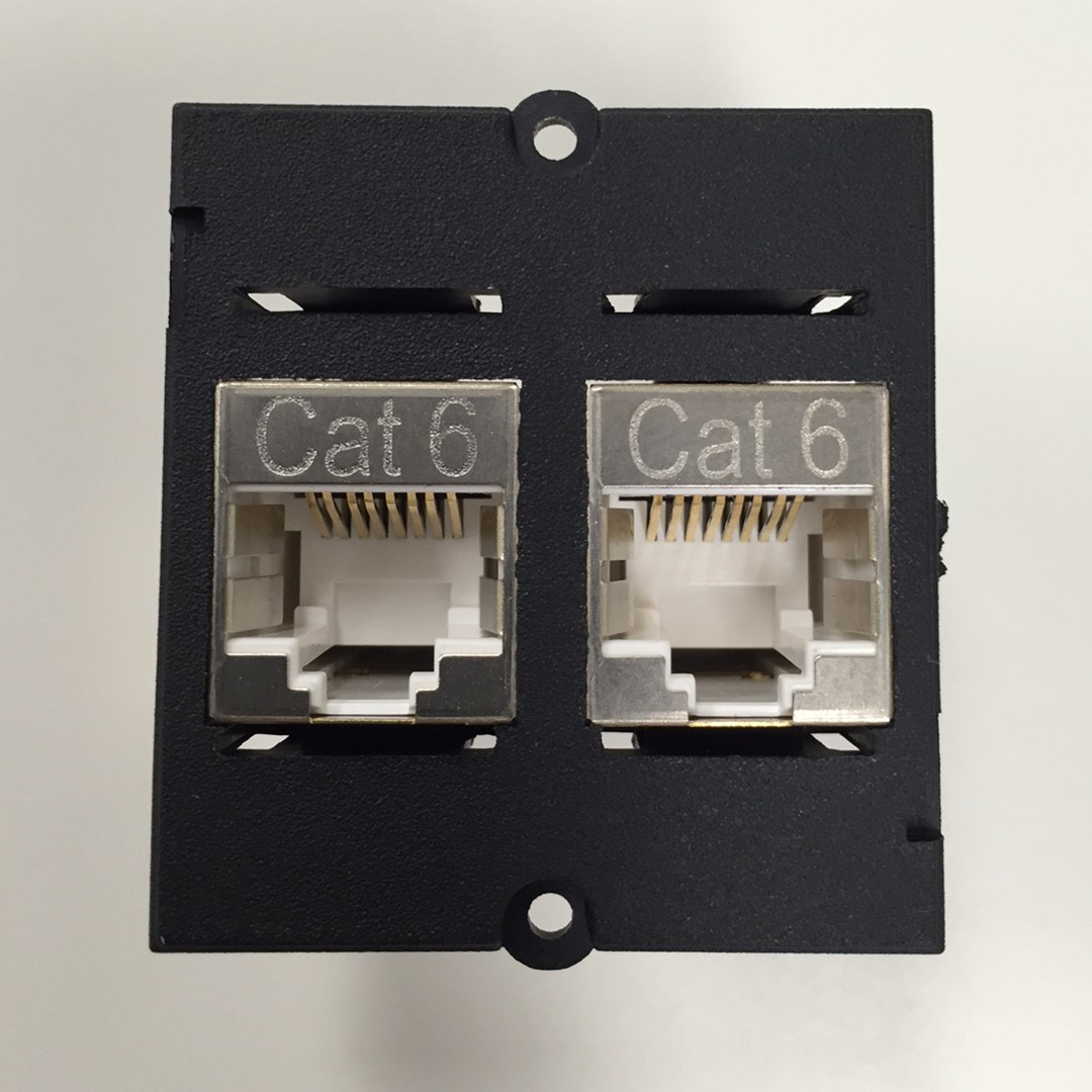 Dubbele CAT6, internet keystone